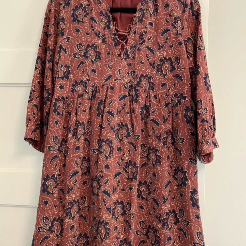 Madewell 100% Silk Dress